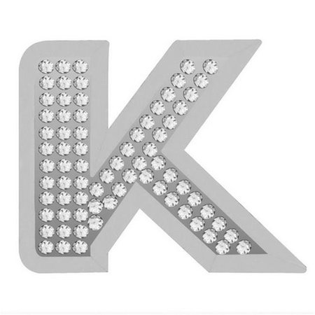 PILOT Pilot BL-555KZ Emblem Bling Chrome Letter K BL-555KZ